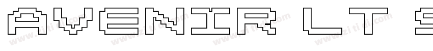 AVENIR LT STD 55 RO字体转换